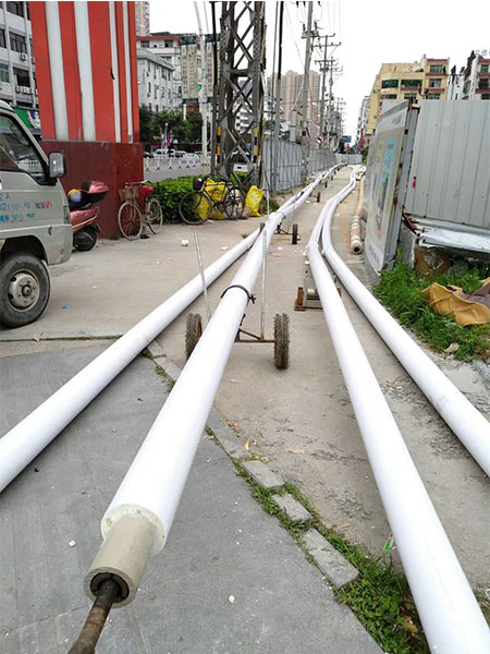 發(fā)泡保溫管施工案例 發(fā)泡保溫管施工案例